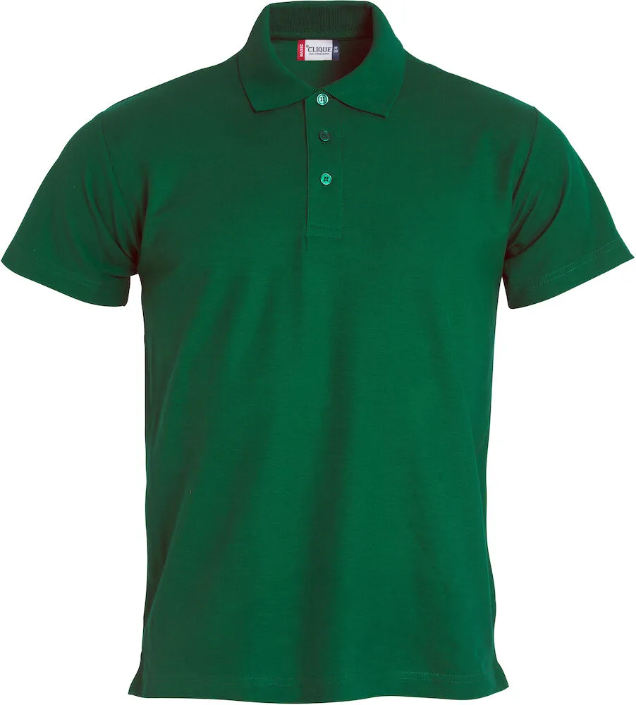 028230 Clique Mens Polo Shirt with Left Chest & Back Logo