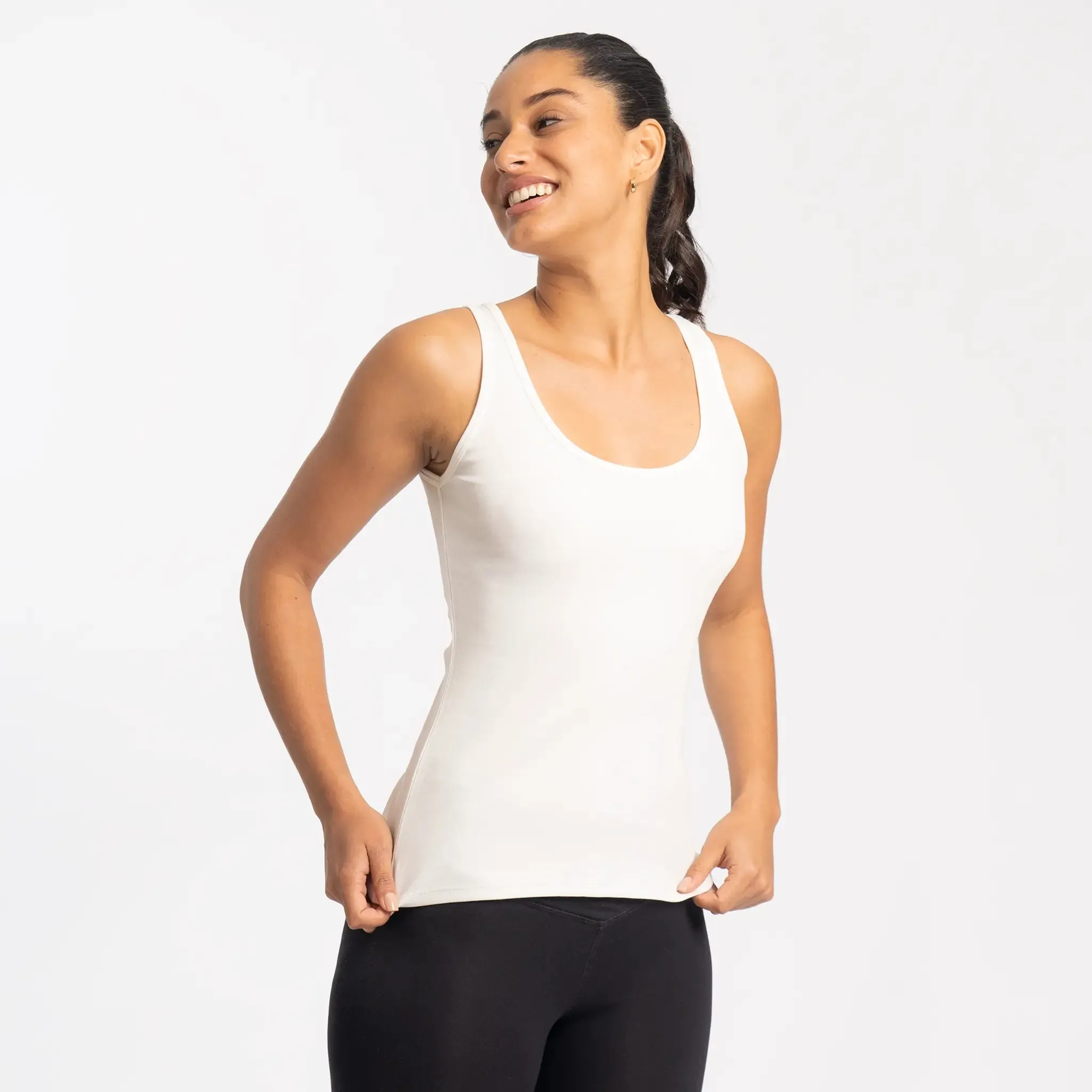 6 Pack - Women's Organic Pima Cotton Tank Tops