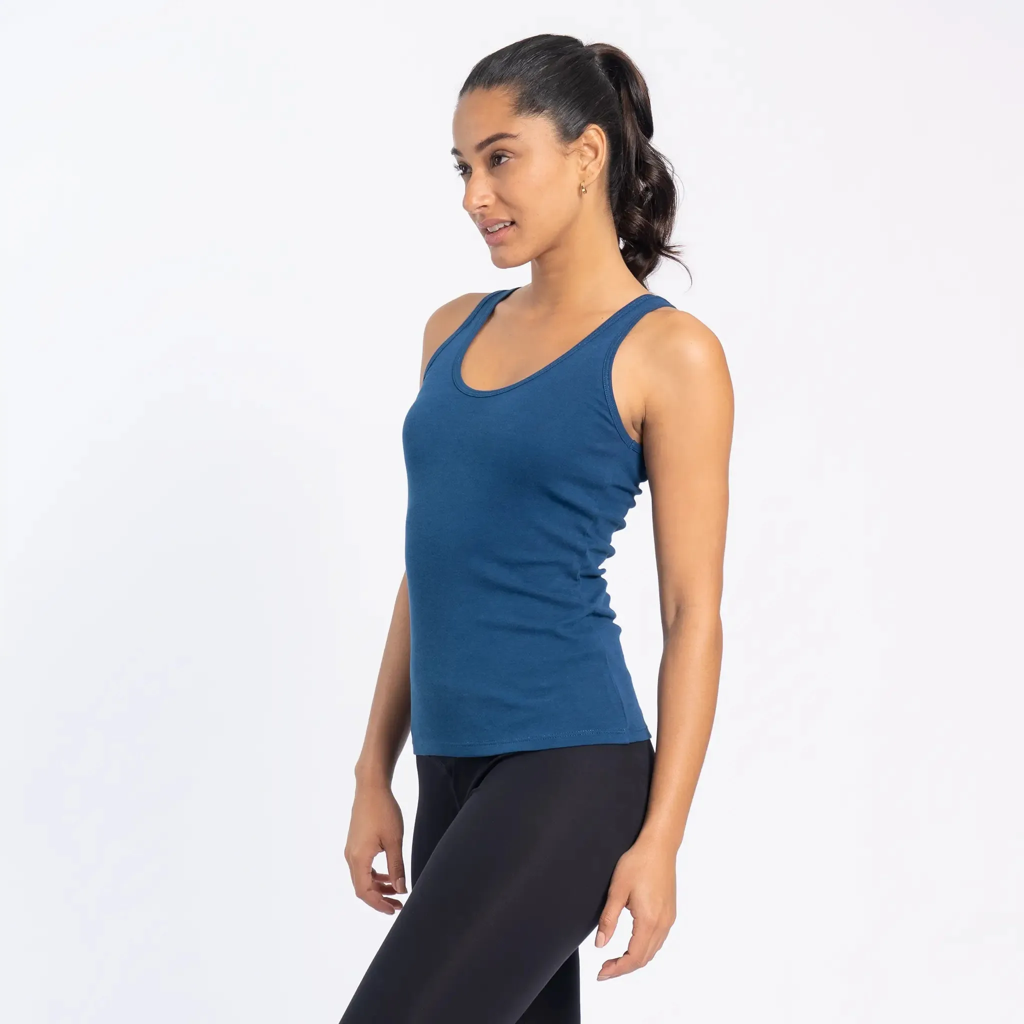 6 Pack - Women's Organic Pima Cotton Tank Tops