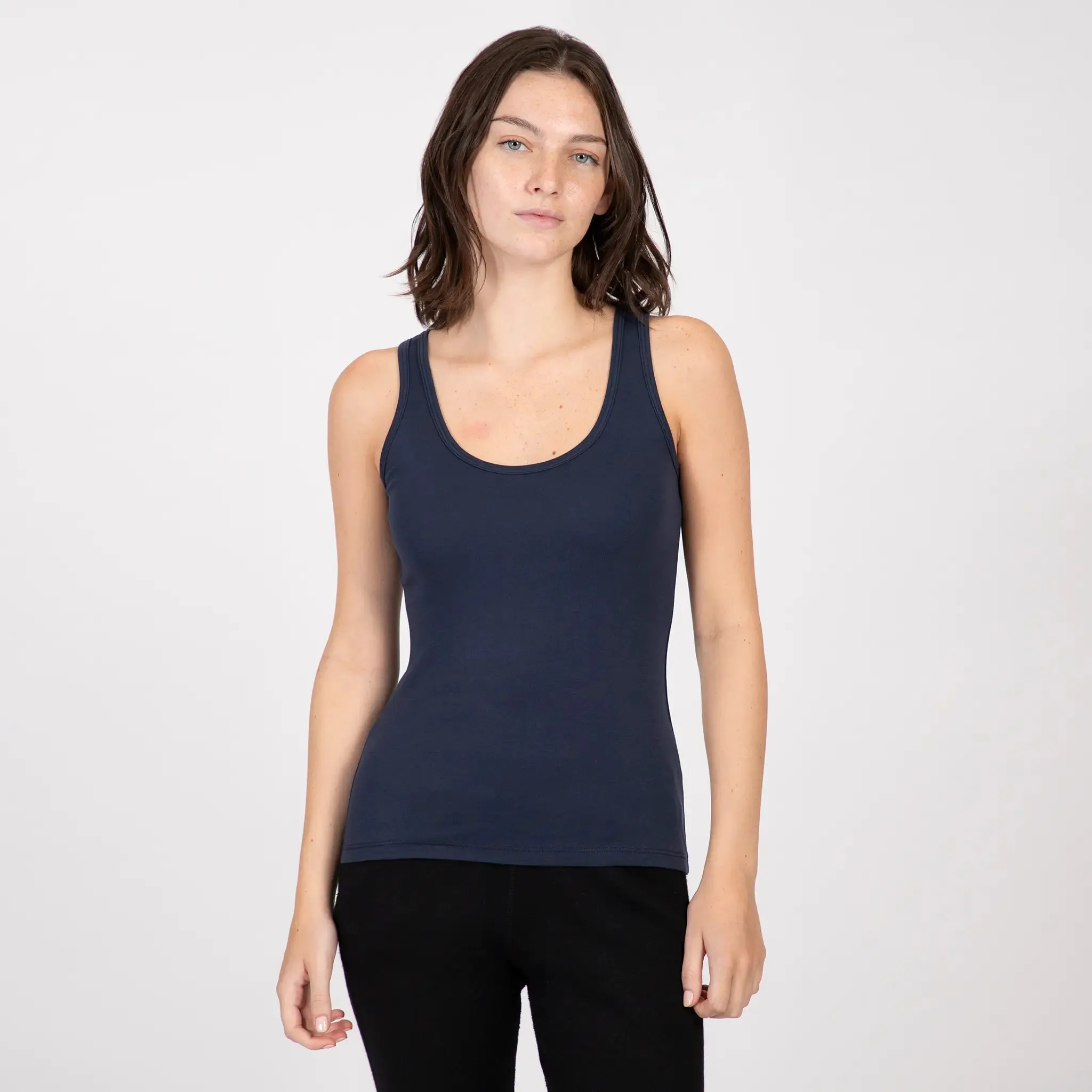 6 Pack - Women's Organic Pima Cotton Tank Tops