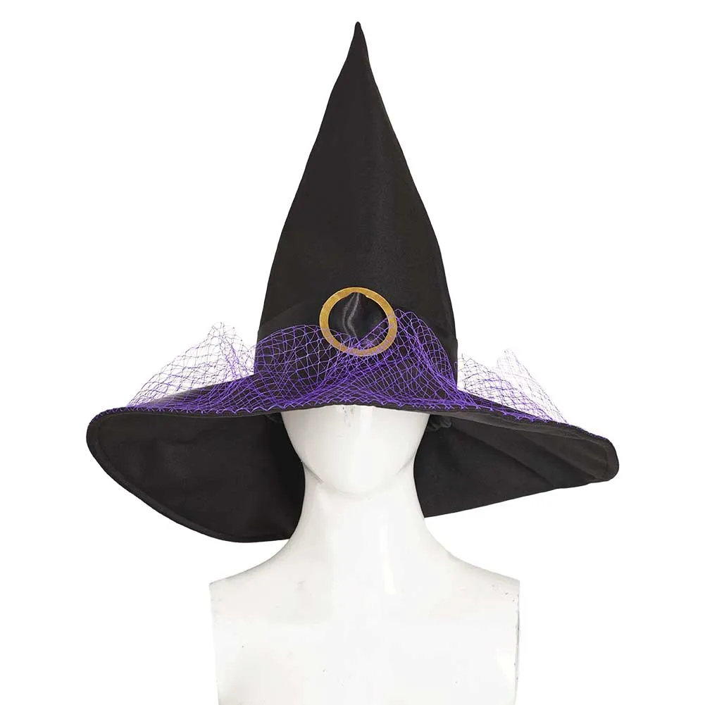 Agatha All Along Agatha Women Black Purple Witch Outfit Carnival Halloween Cosplay Costume