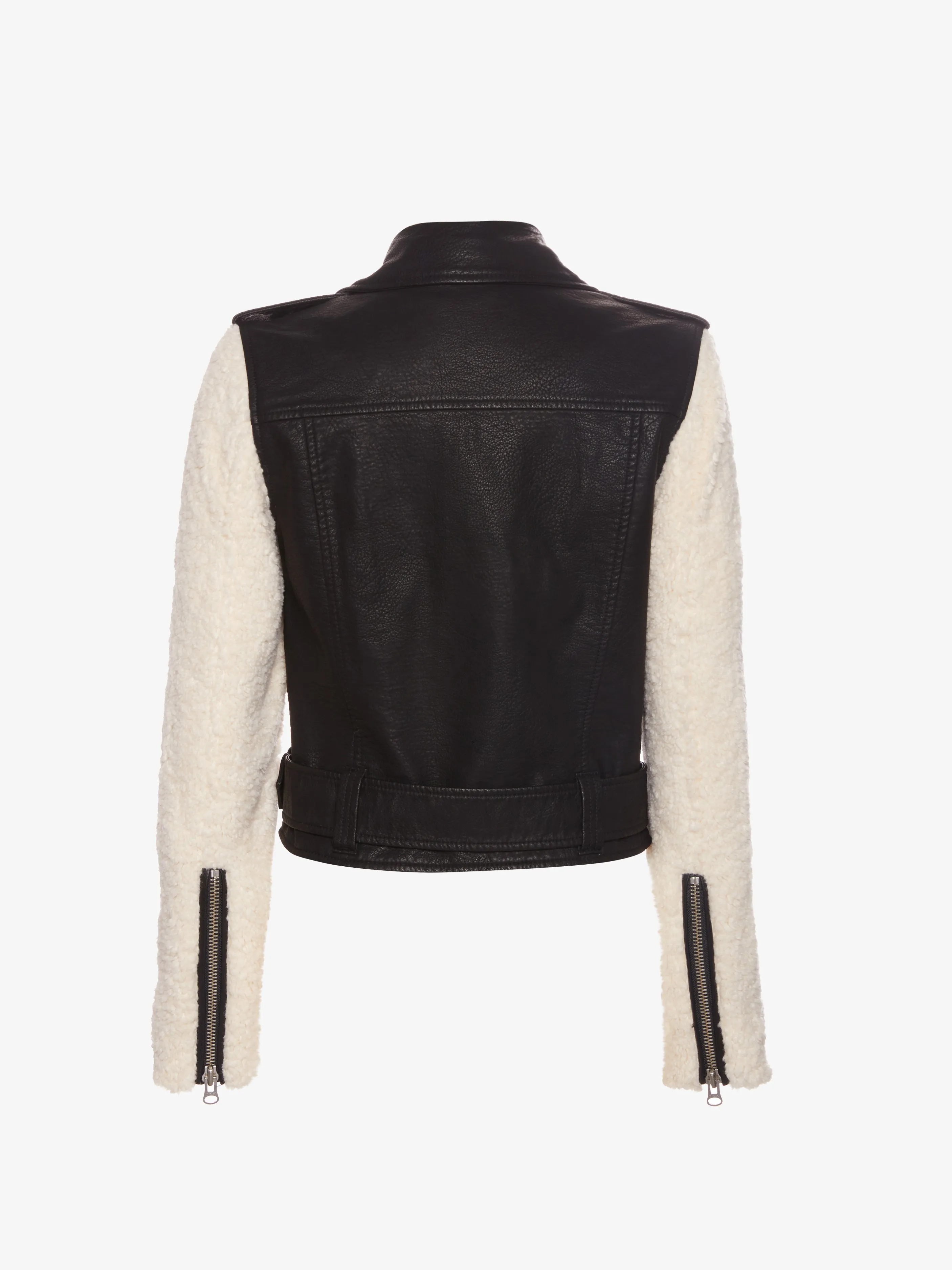 Anita Shearling Moto Jacket