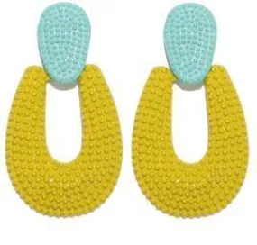 Antonia -Yellow Earrings