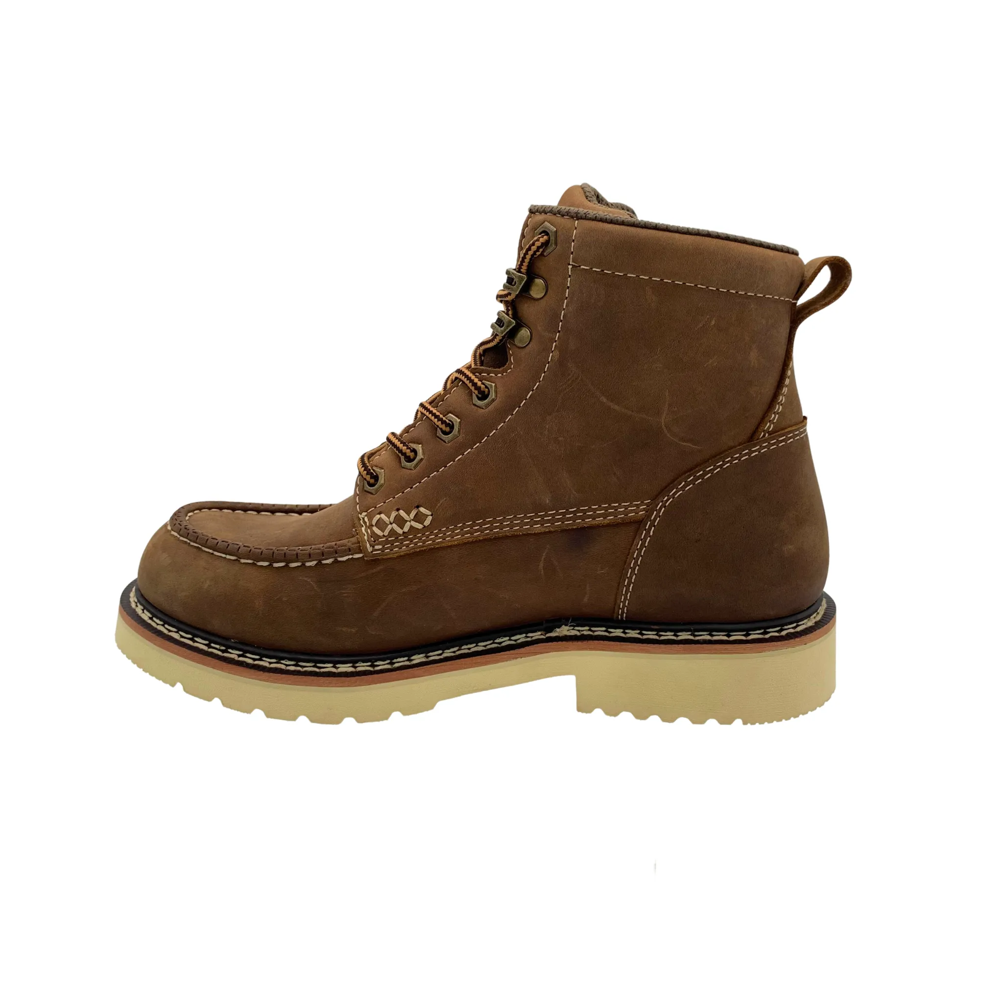 Apex: Men's 6" Moc Toe - Whiskey Brown 9190