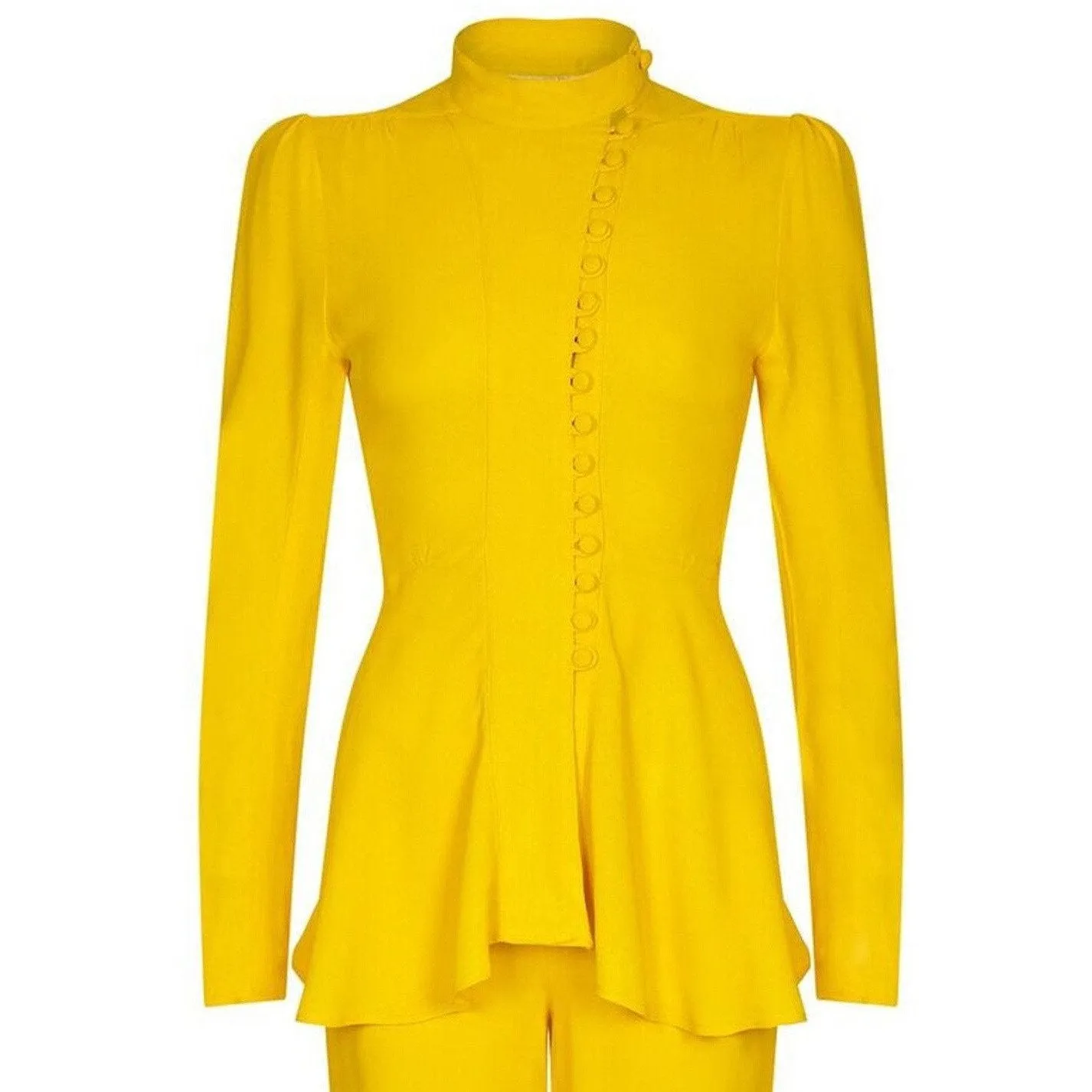 ARCHIVE - Ossie Clark For Radley 1970s Trouser Set In Canary Yellow