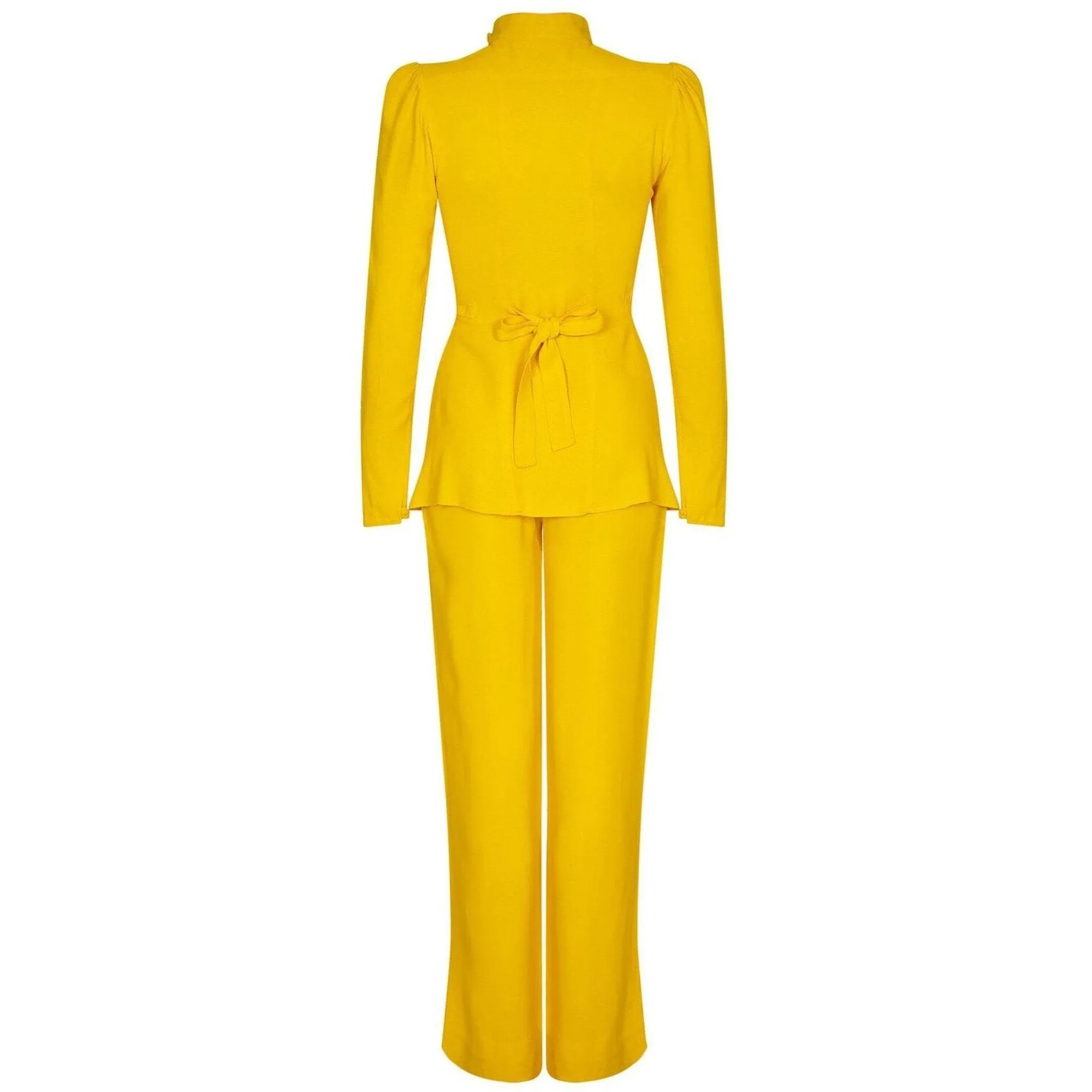 ARCHIVE - Ossie Clark For Radley 1970s Trouser Set In Canary Yellow