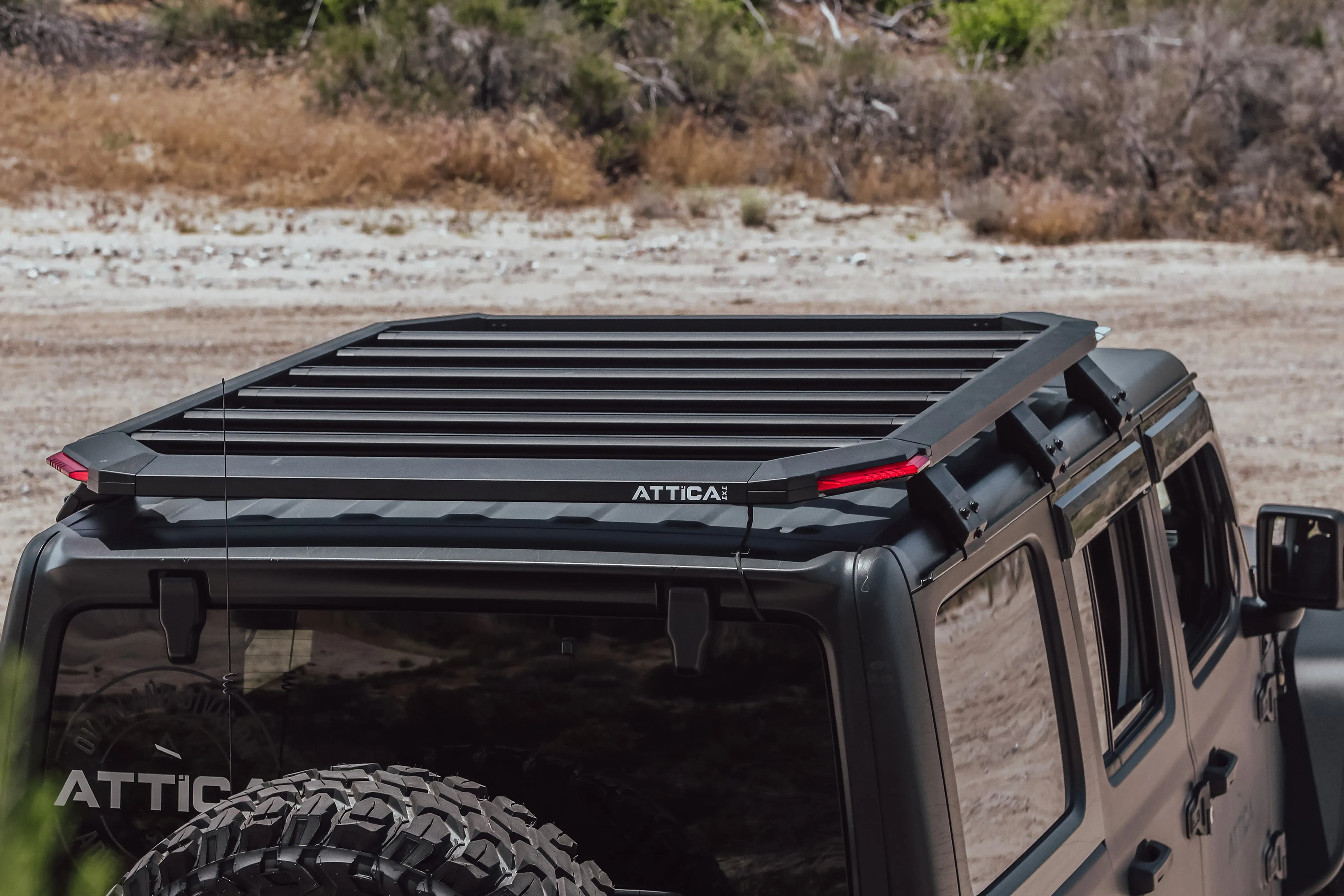 Attica 4x4 2018-2023 Jeep Wrangler JL Frontier Series Roof Rack