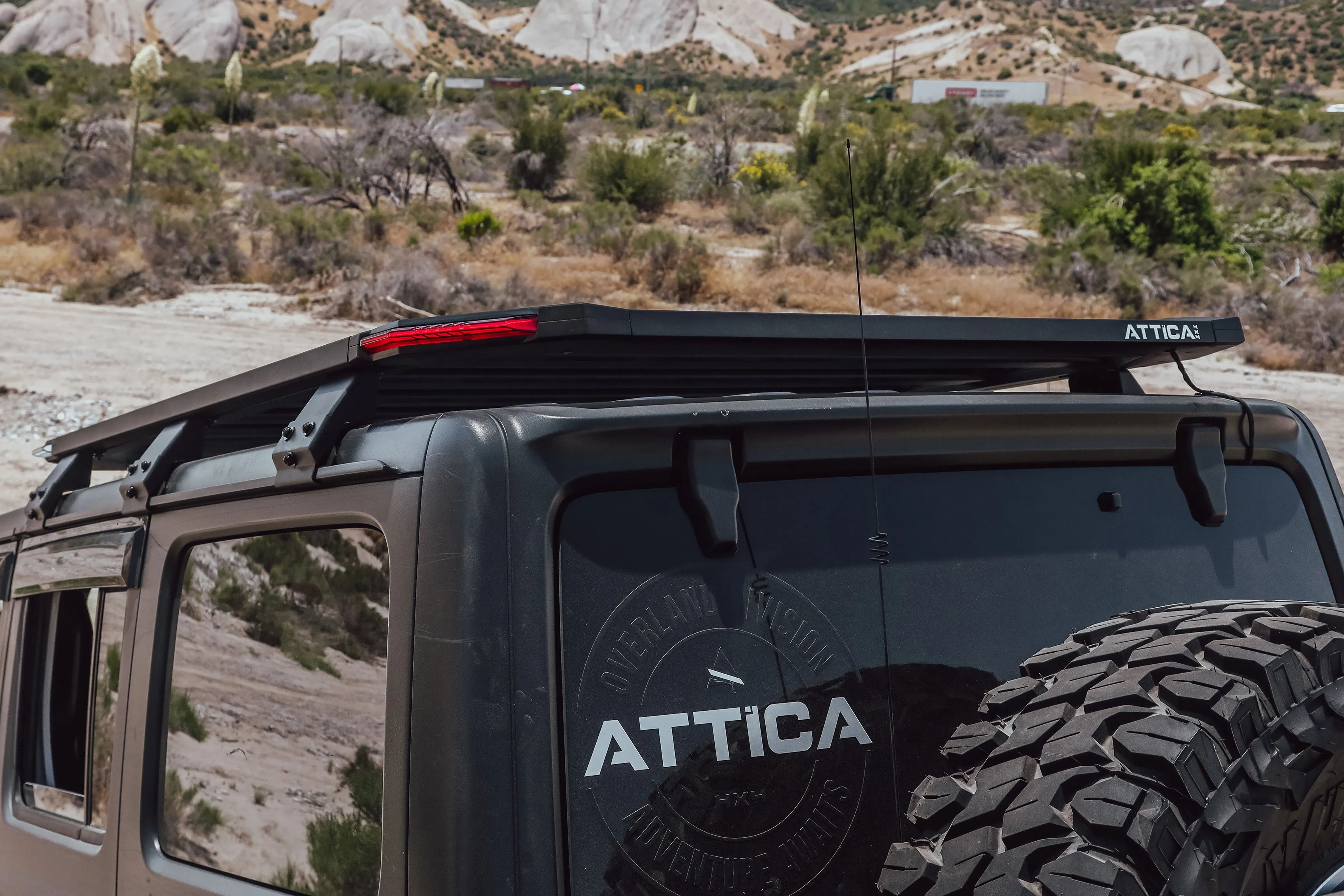 Attica 4x4 2018-2023 Jeep Wrangler JL Frontier Series Roof Rack