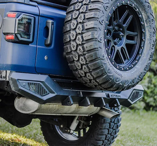 Attica 4x4 2018-2023 Jeep Wrangler JL Terra Series Rear Bumper