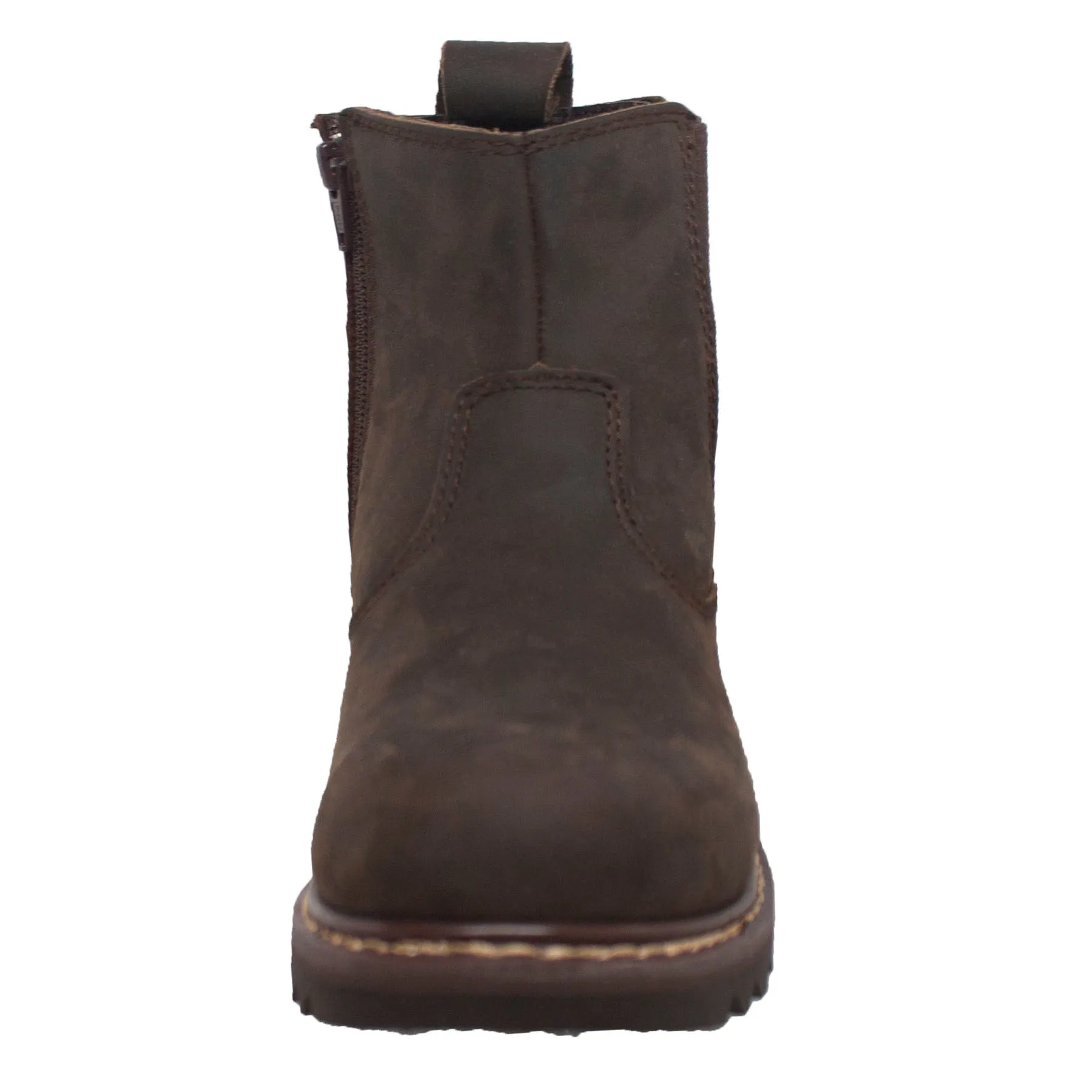 Aussie: Men's 6" Chelsea Pull on Work Boot - Brown 9843