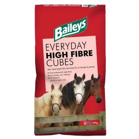 Baileys Everyday High Fibre Cubes Horse & Pony Feed 20kg