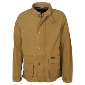 Barbour Aydon Casual Mens Jacket - Khaki/Classic Tartan