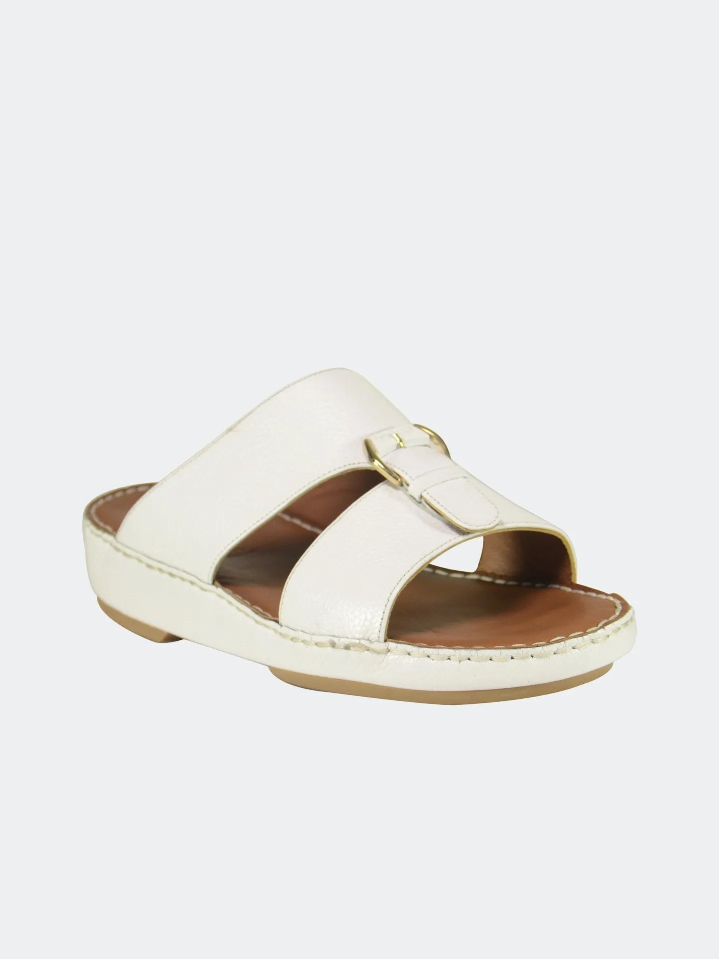 Barjeel Uno 004119 Grain Leather Arabic Sandals