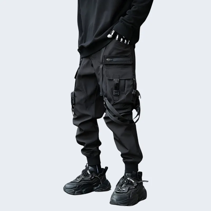 Black Baggy Pants Men