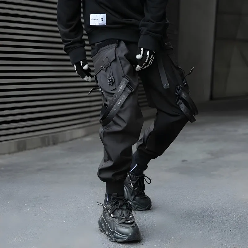 Black Baggy Pants Men