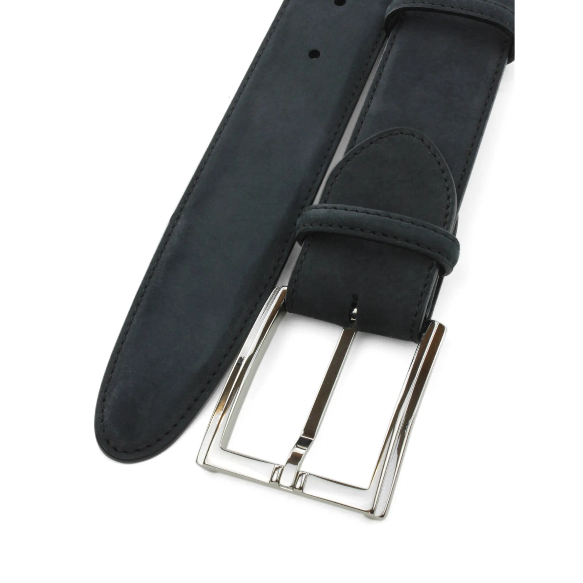 Black Nubuck Bogart Belt