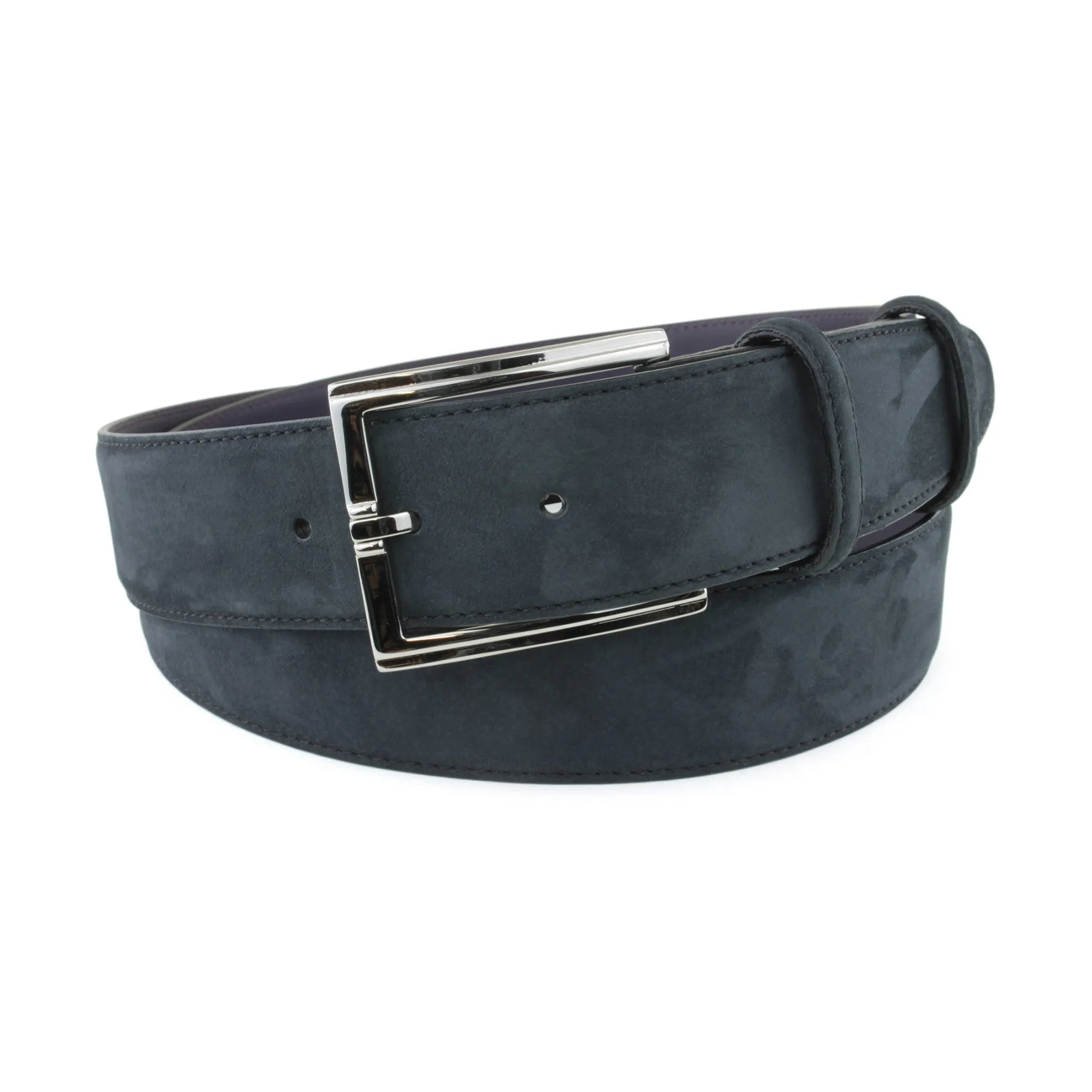 Black Nubuck Bogart Belt