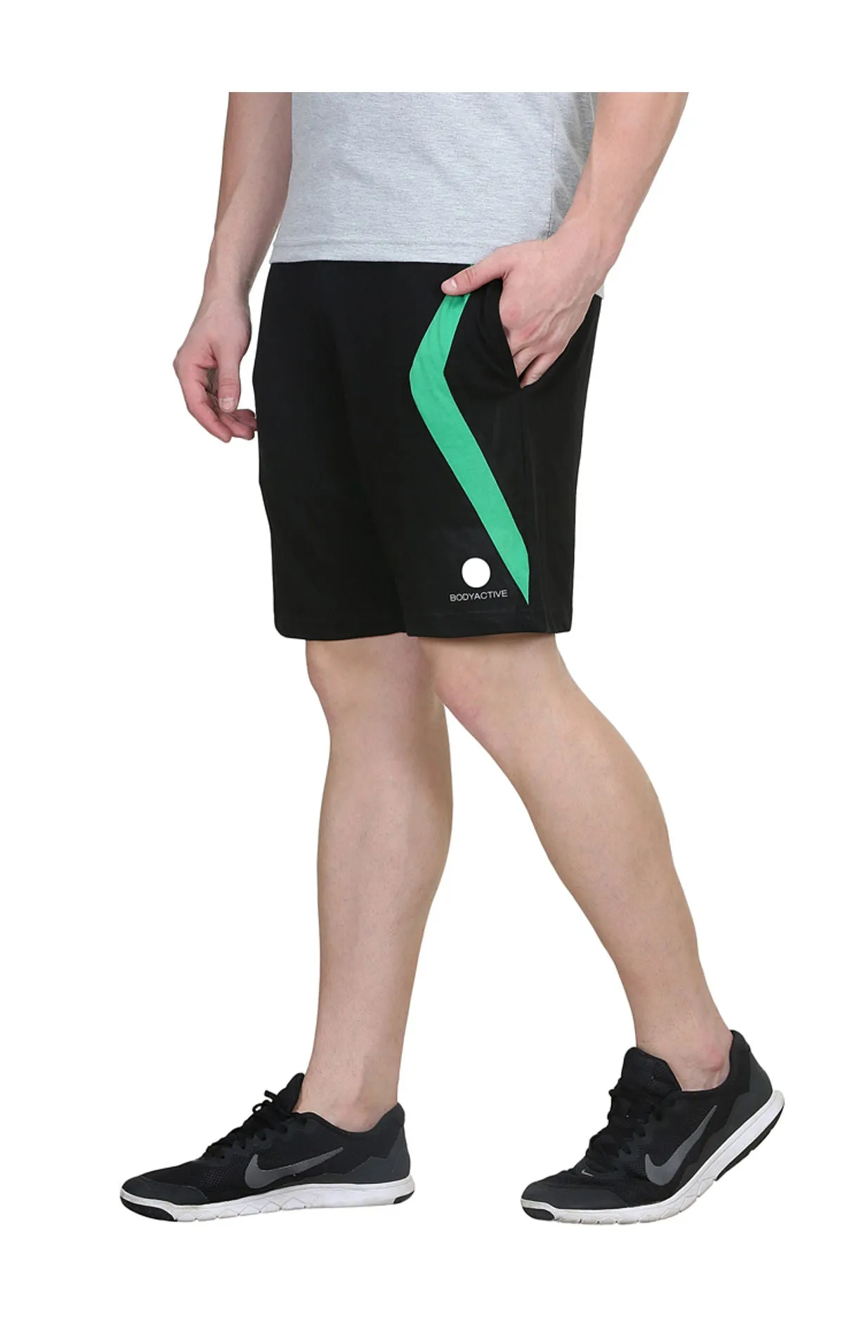 Bodyactive Casual Shorts-SH8-BK