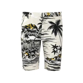 BOSS Slice Short2 Short in Tropical Cream Print