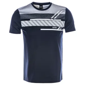 BOSS Teep 1 T Shirt in Navy