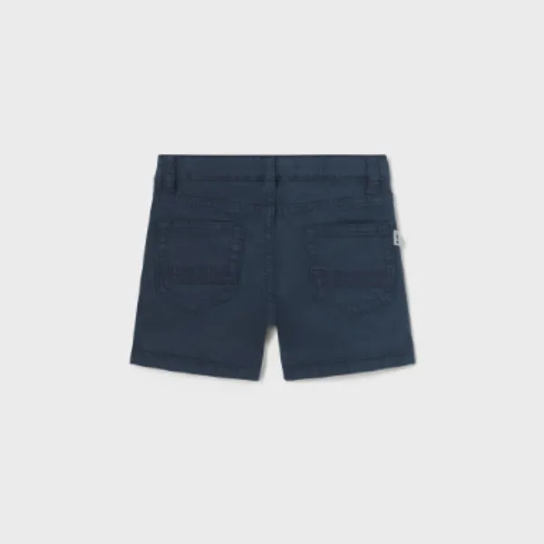 BOYS NAVY BLUE TWILL SHORT