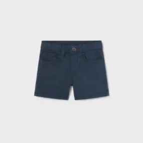 BOYS NAVY BLUE TWILL SHORT