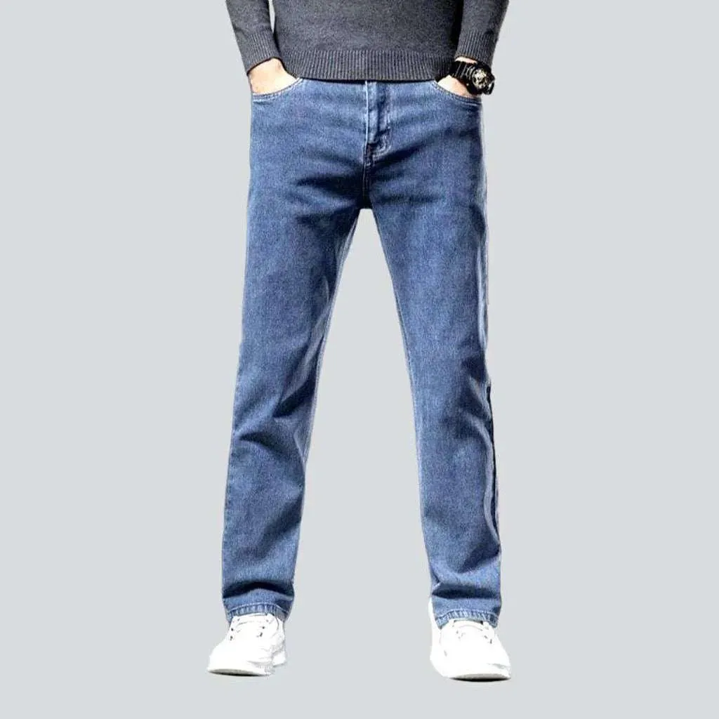 Business casual stretch men's jeans