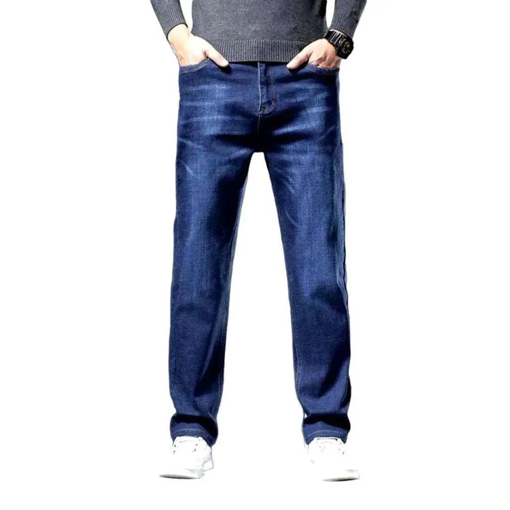 Business casual stretch men's jeans