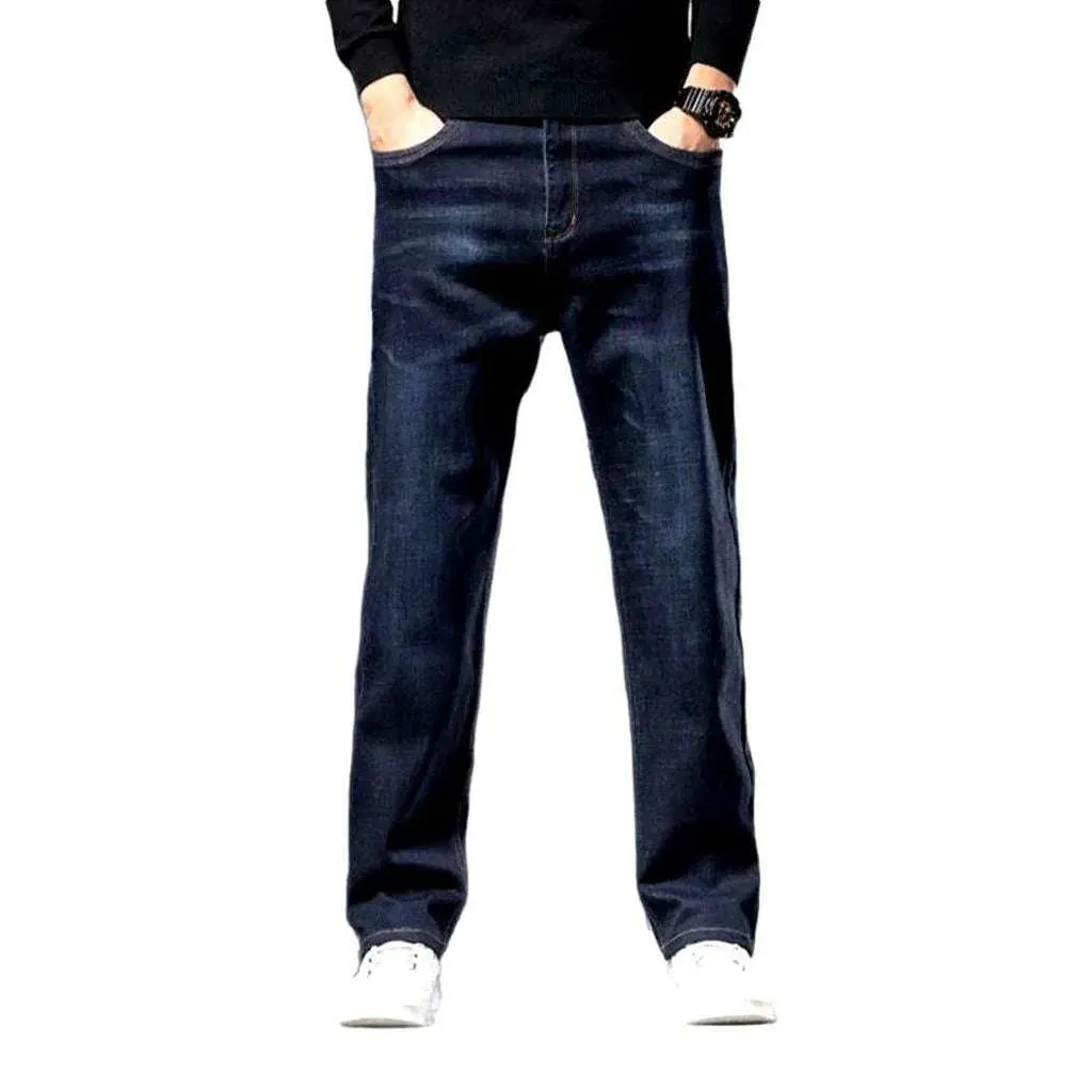 Business casual stretch men's jeans