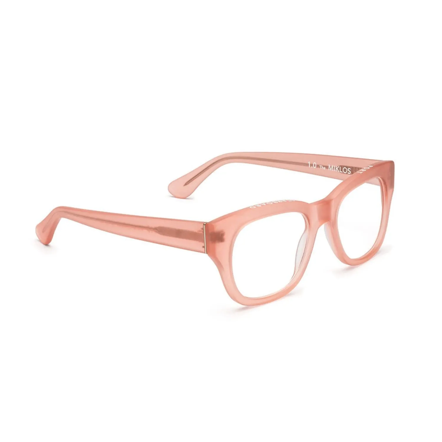 caddis | reading glasses | miklos matte pink - LC