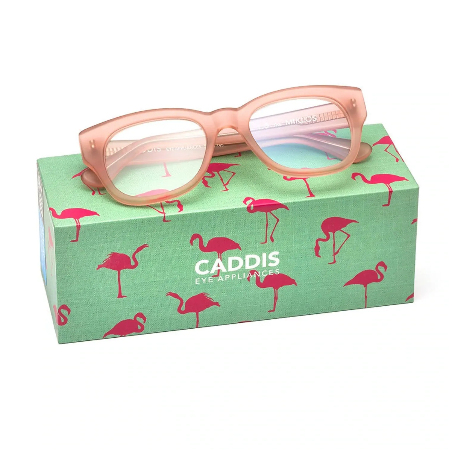 caddis | reading glasses | miklos matte pink - LC