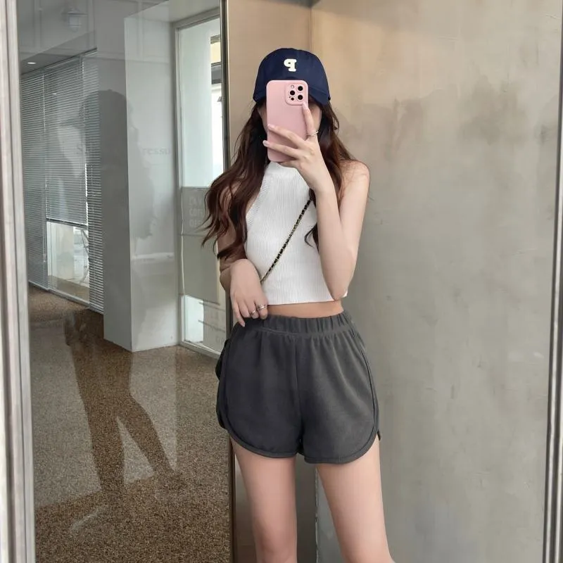 Casual Slimming Love Heart Shorts