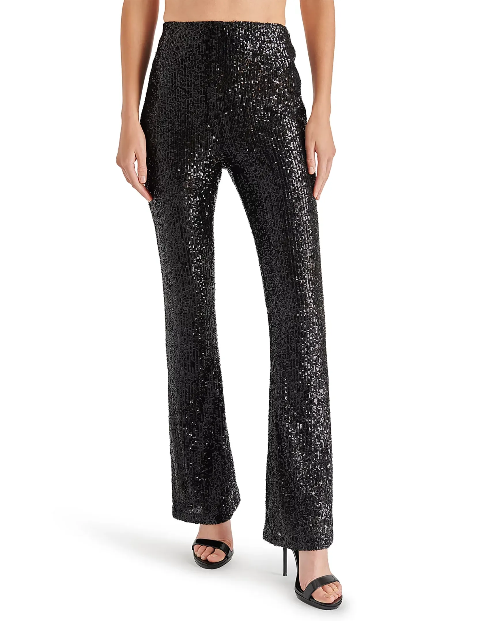 Citrine Sequin Pant, Black