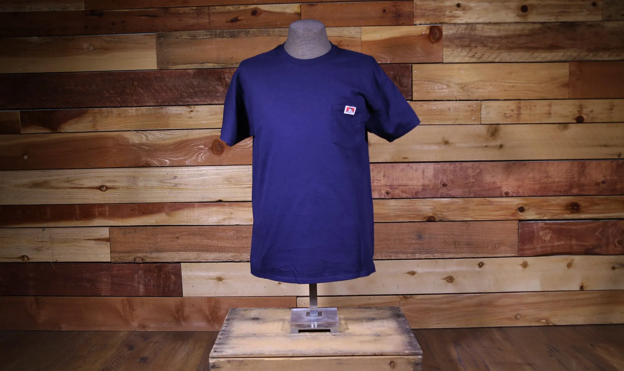 Classic Pocket Tee Navy