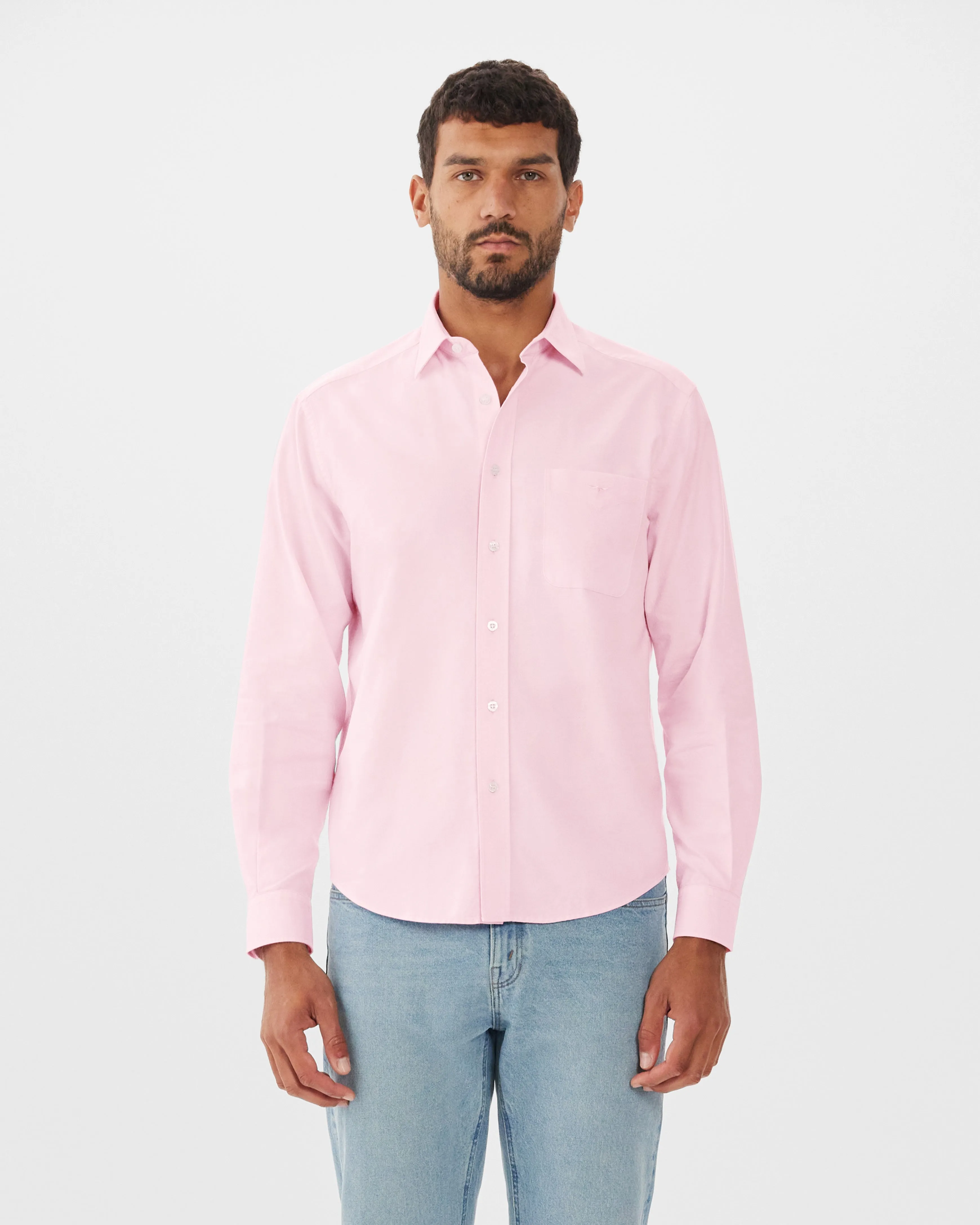 Collins Shirt - Oxford - Pink