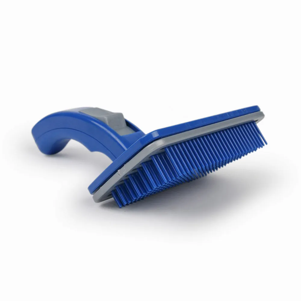 Dear Pet Slicker Brush in Blue for Dogs & Cats