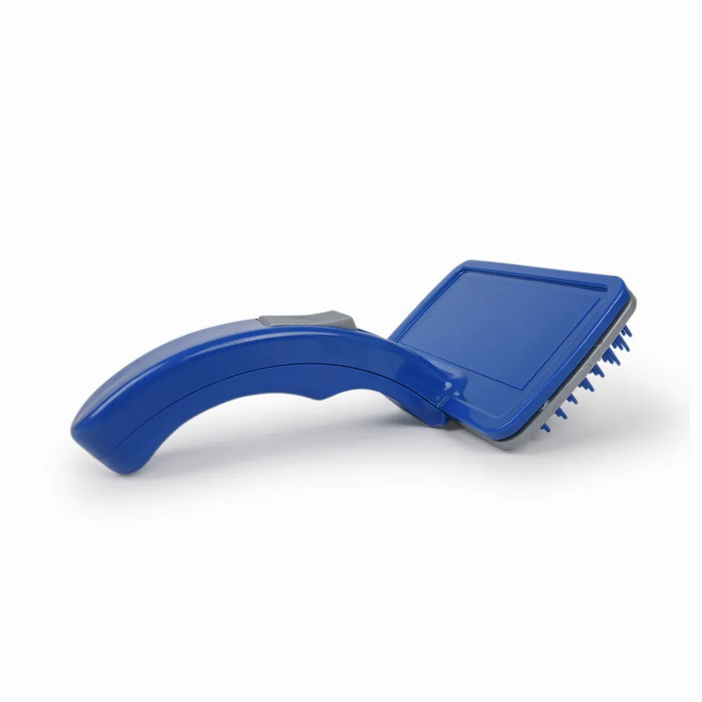 Dear Pet Slicker Brush in Blue for Dogs & Cats