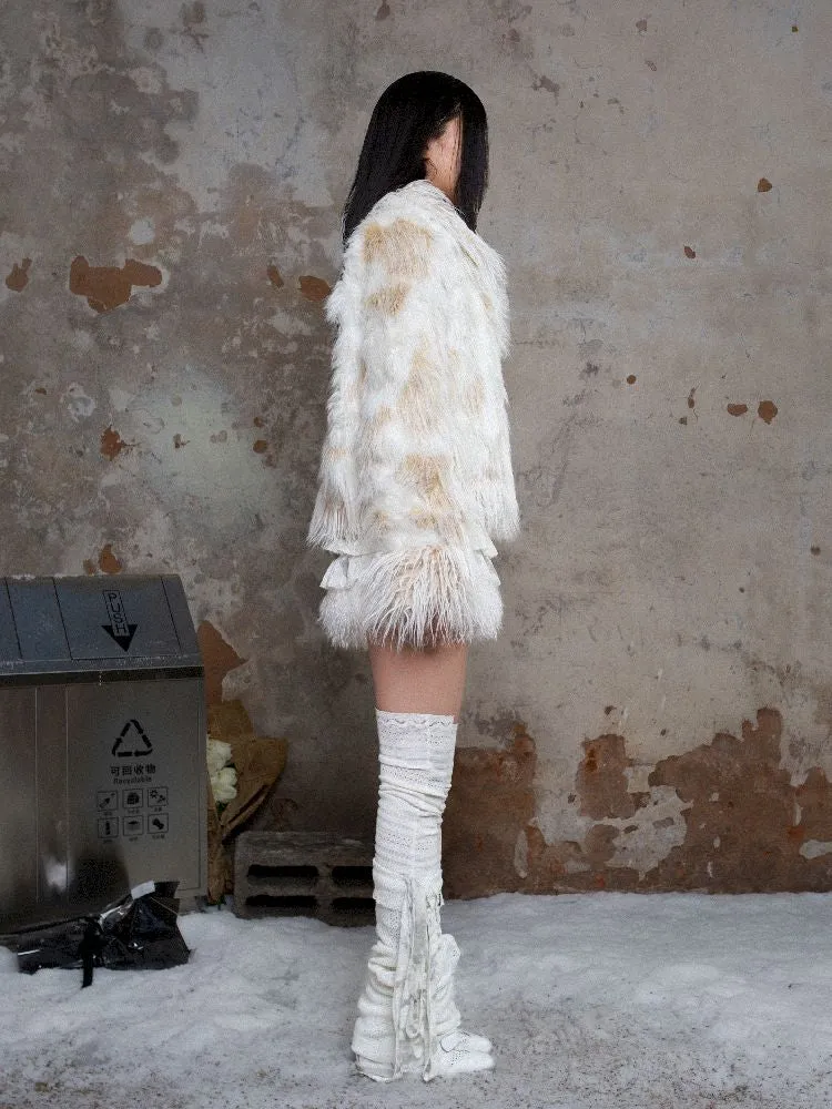 Eco fur coat【s0000010487】