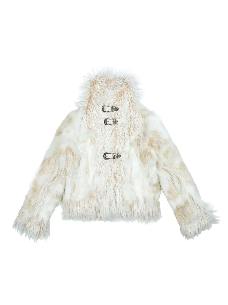 Eco fur coat【s0000010487】