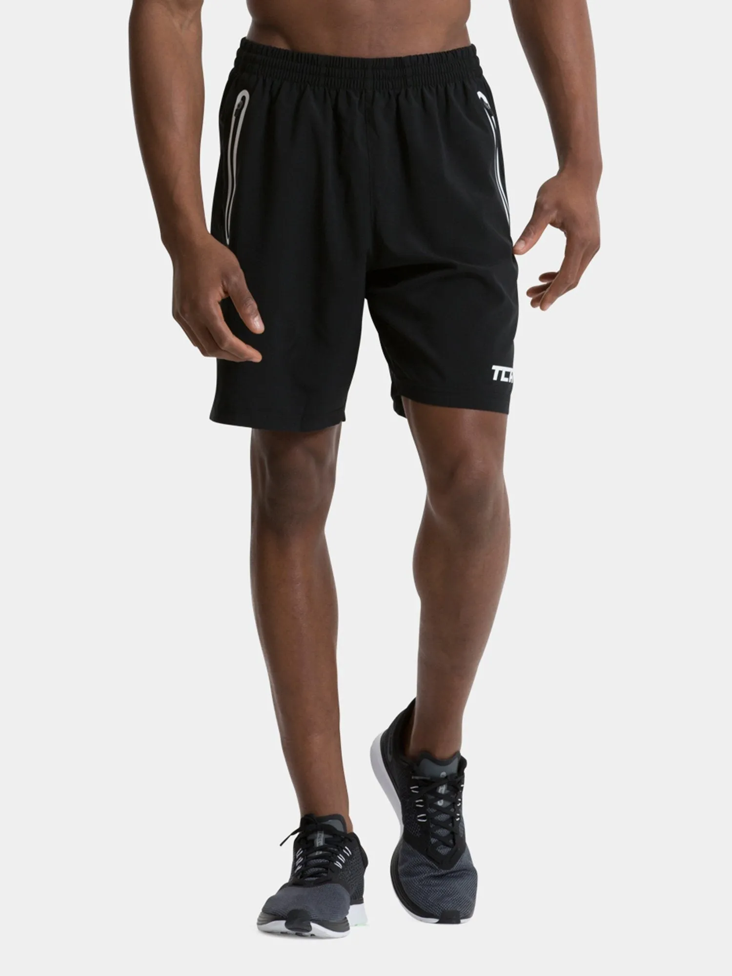 Elite Tech Gym Running Shorts For Men With Zip Pockets