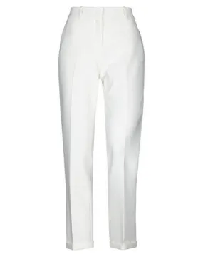 Ermanno Scervino Women Casual trouser White 14 UK