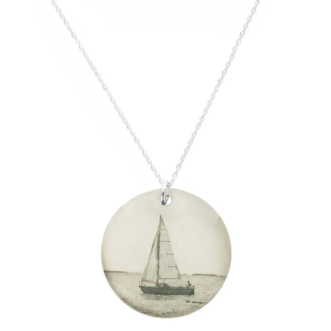 Everyday Artifact Sailboat Necklace