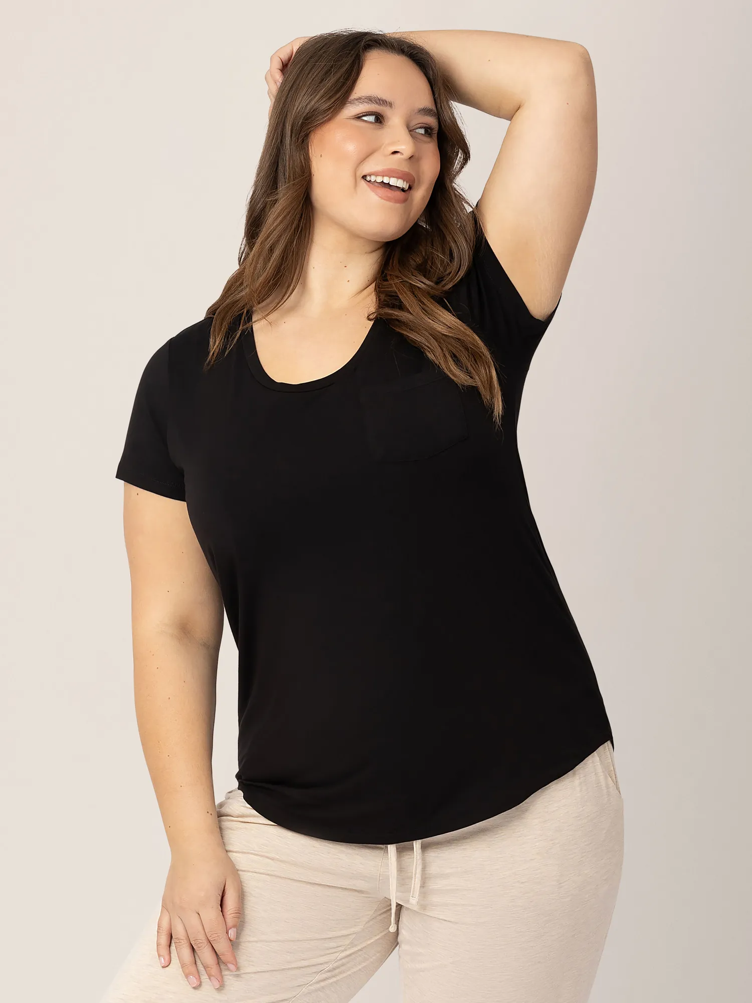 Everyday Maternity & Nursing T-shirt | Black