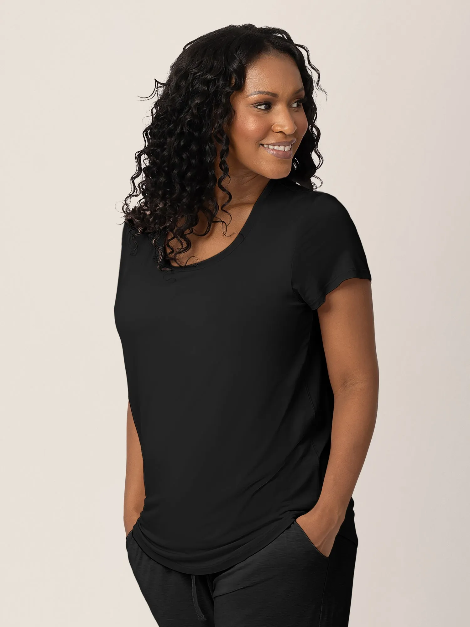 Everyday Maternity & Nursing T-shirt | Black