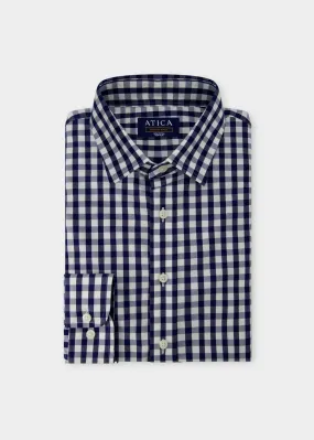 EVERYDAY Navy Gingham Shirt