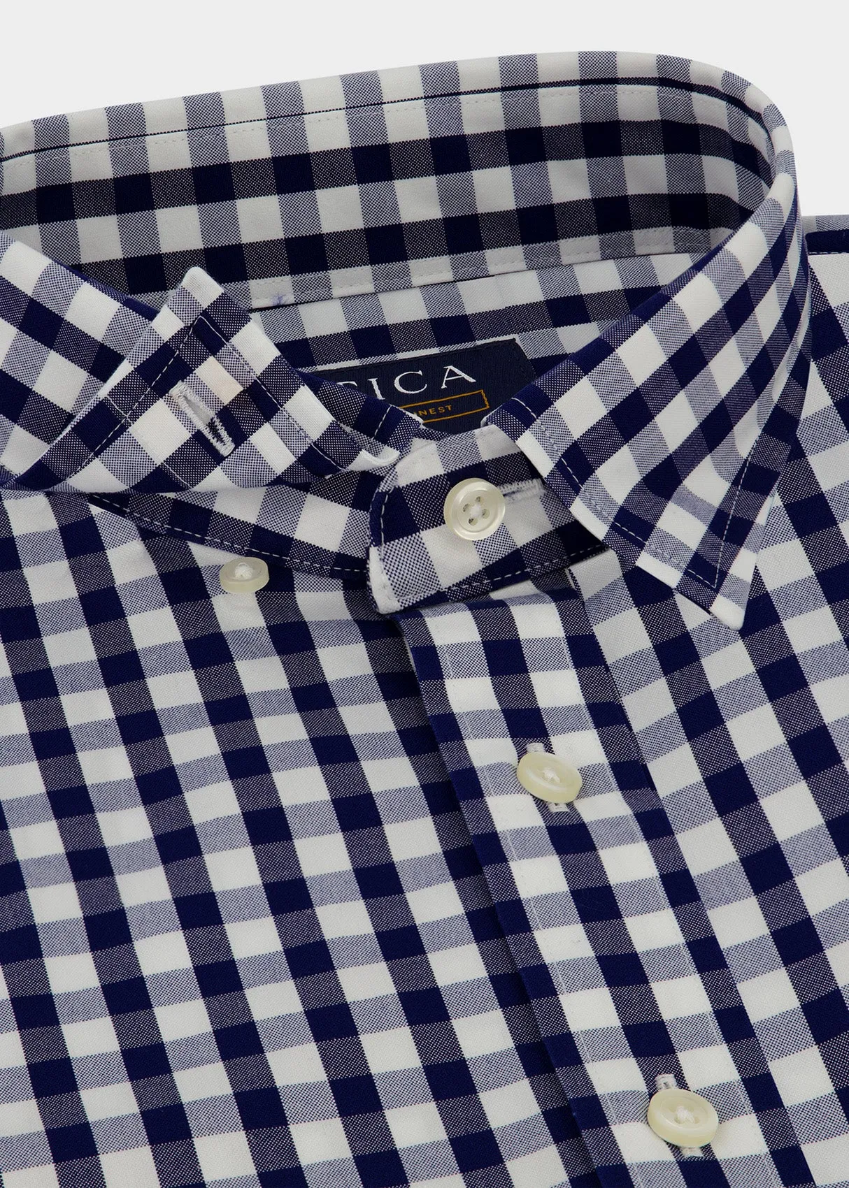 EVERYDAY Navy Gingham Shirt