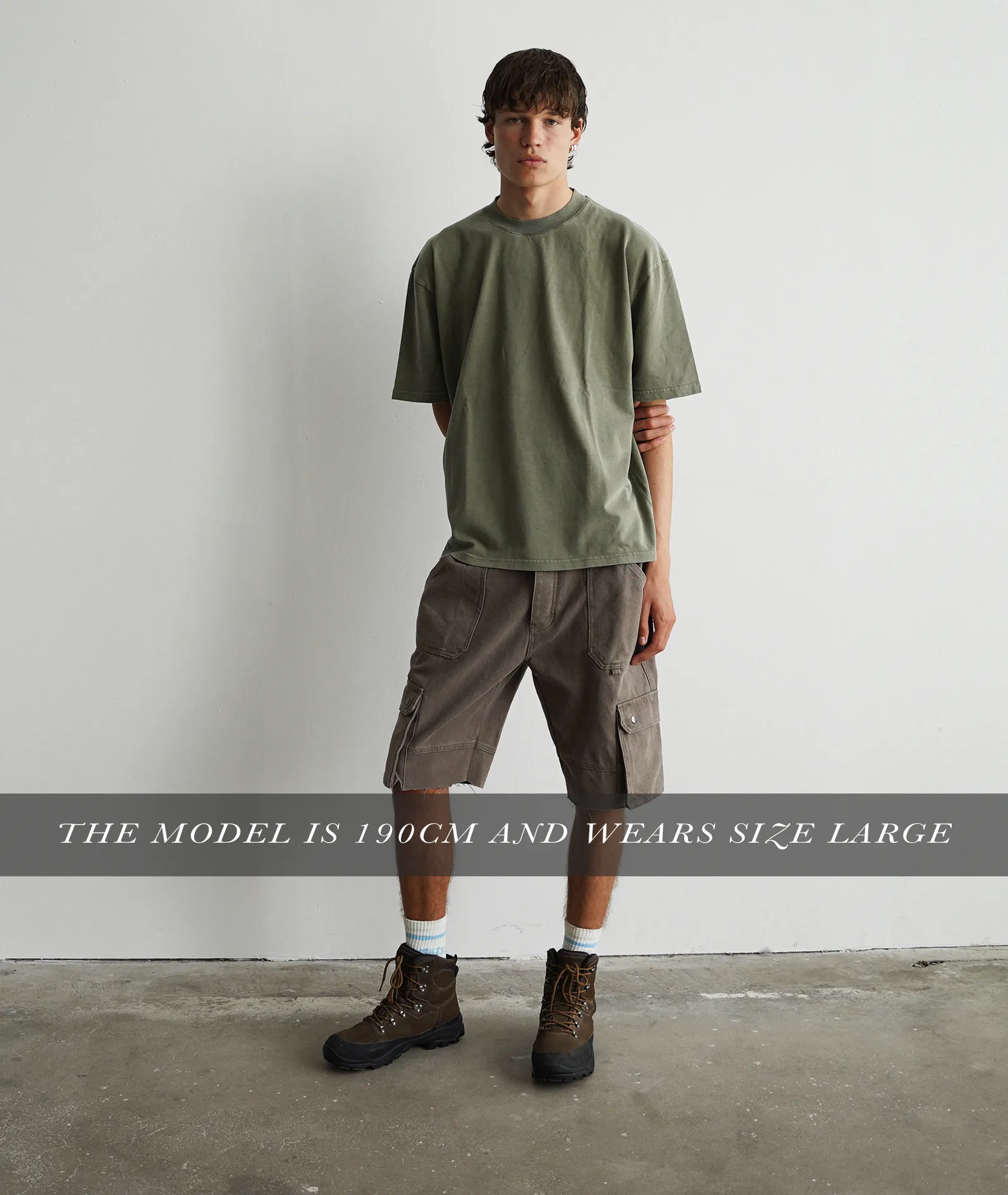 EVERYDAY T-SHIRT "VINTAGE OLIVE"