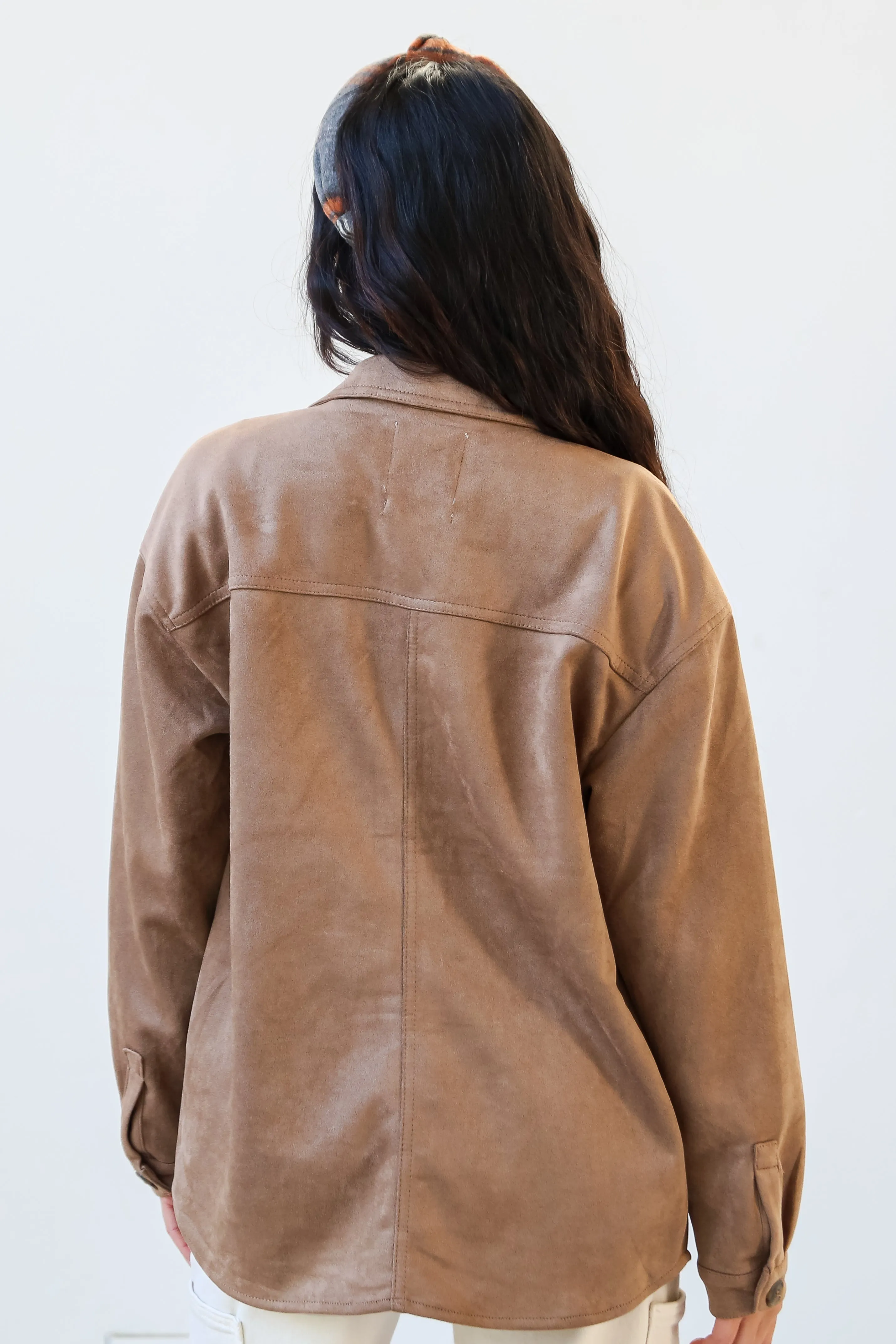 FINAL SALE - Effortlessly Elevated Suede Shacket