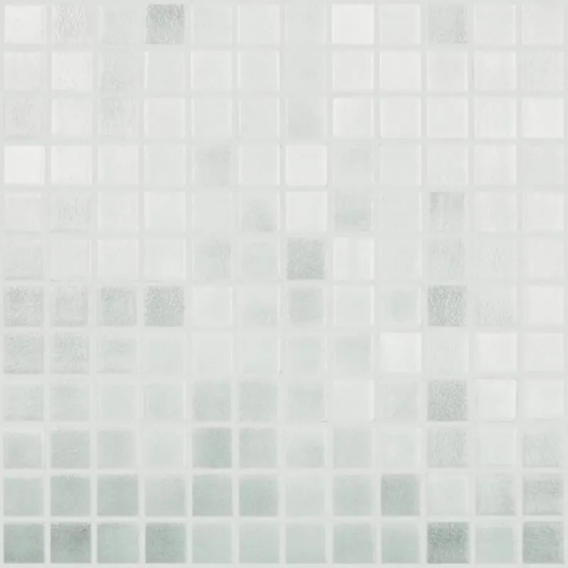 Fog Gray Slip Resistant, 1" x 1" - Glass Tile