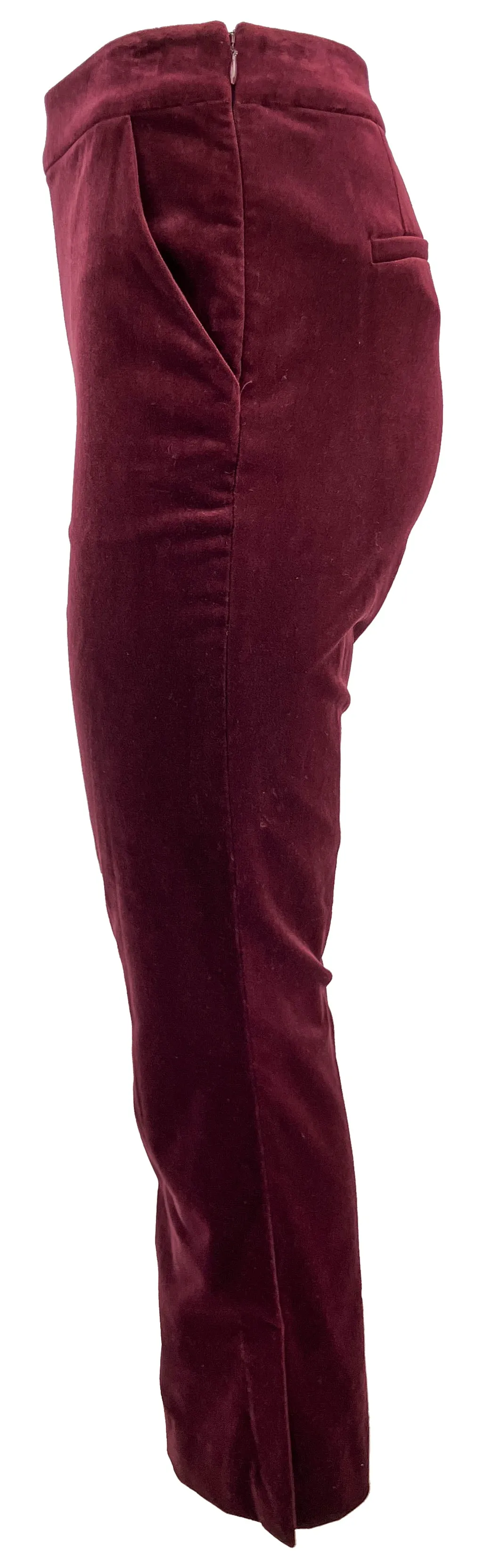 Frame Velvet Pants in Pinot